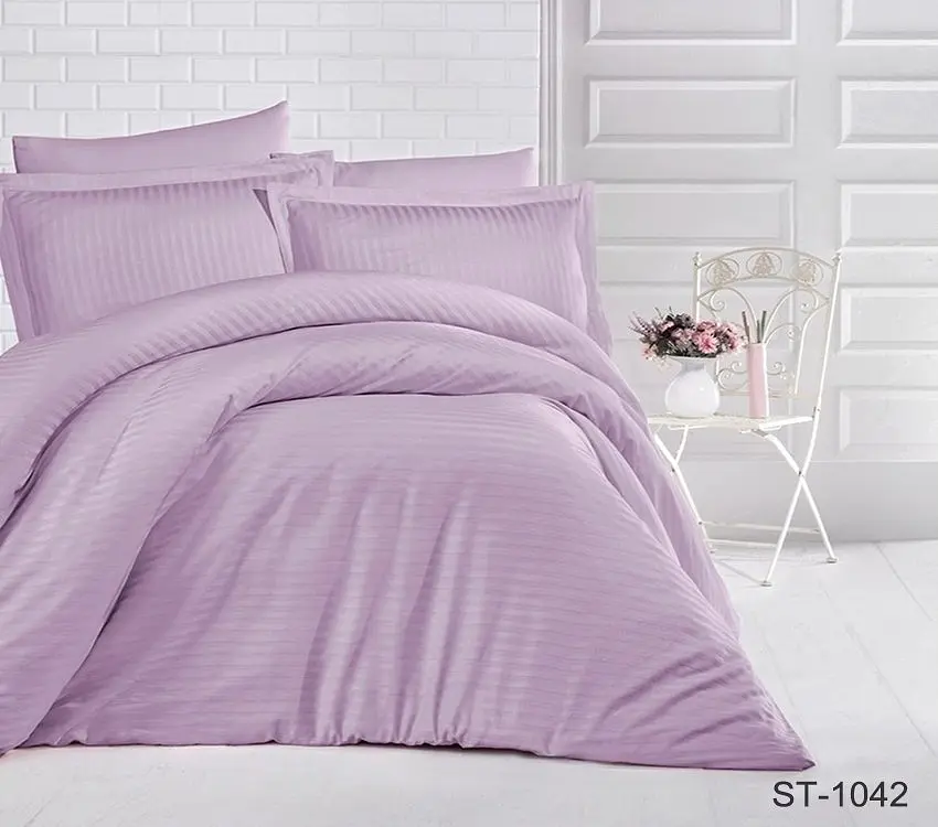 Комплект постільної білизни (LUXURY ST-1042) Євро TAG tekstil pbe0037550