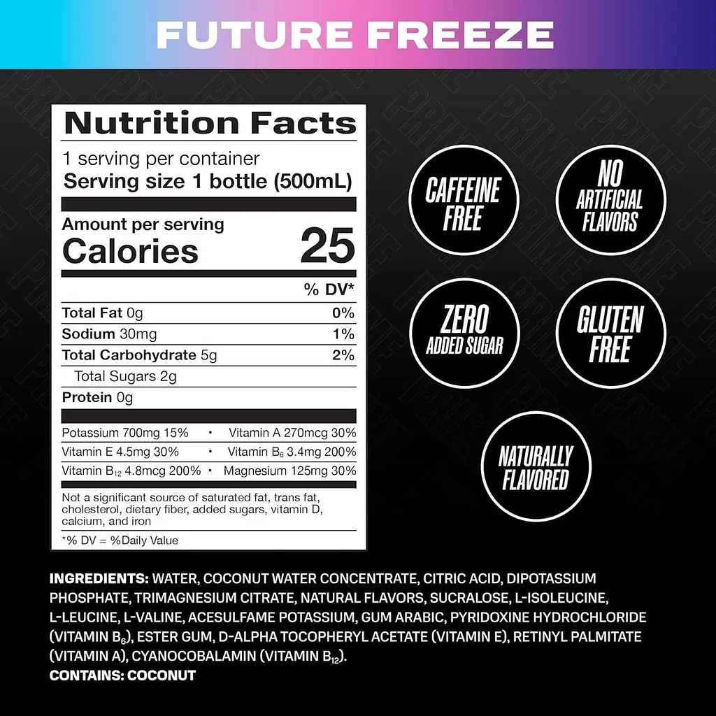 Напій Prime Hydration Future Freeze 500 мл - фото 9