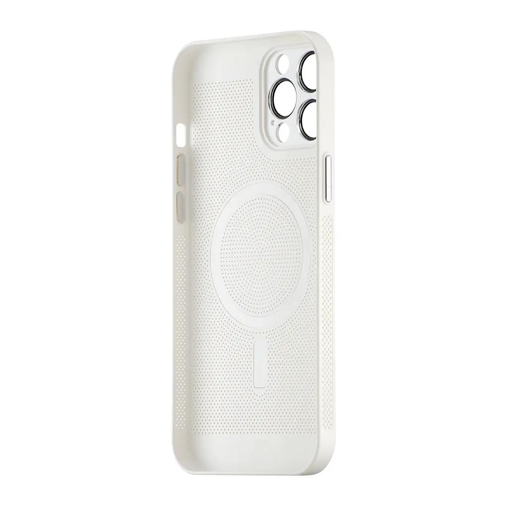 Чохол Perfomed with MagSafe Protected Camera iPhone 12 Pro Max White - фото 3