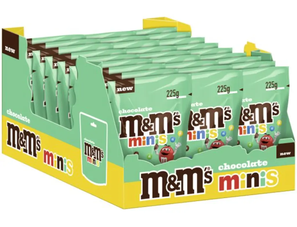 Драже M&M's Minis Chocolate 225г - фото 9