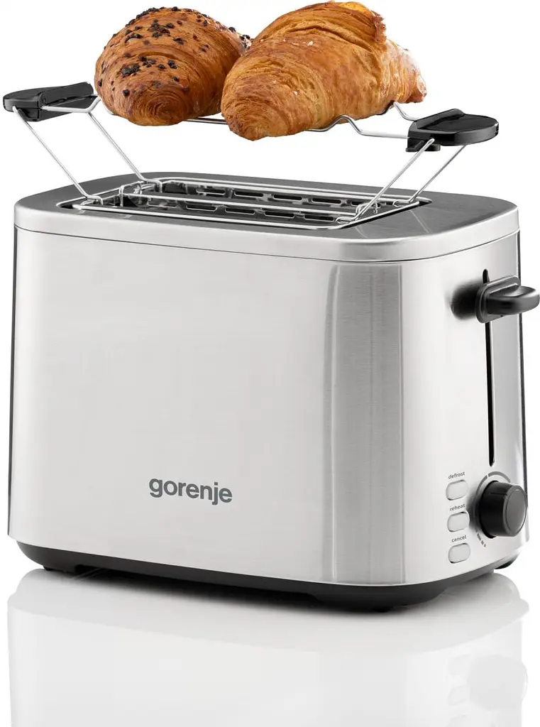 Тостер 800Вт, пластик, серебристый Gorenje teh0025674 - фото 7