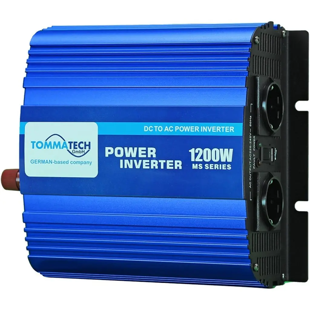 Автомобільний інвертор Tommatech MS-1200 24V/220V 1500W [167708] - фото 2