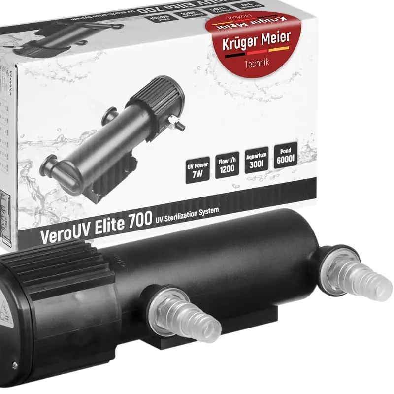 Стерилізатор Kruger Meier VeroUV Elite 700 7W для акваріумів до 300 л і ставків до 6000 л - фото 2