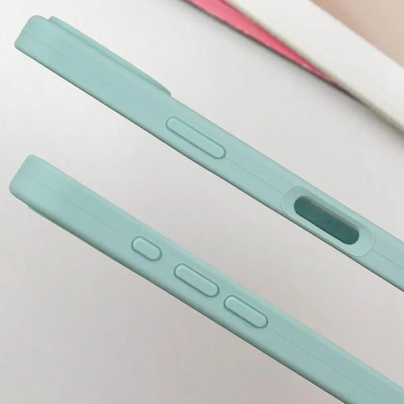 Чехол Silicone Case Full Protective (AA) для Apple iPhone 16 Pro Max (6.9) Бирюзовый / Beryl - фото 5