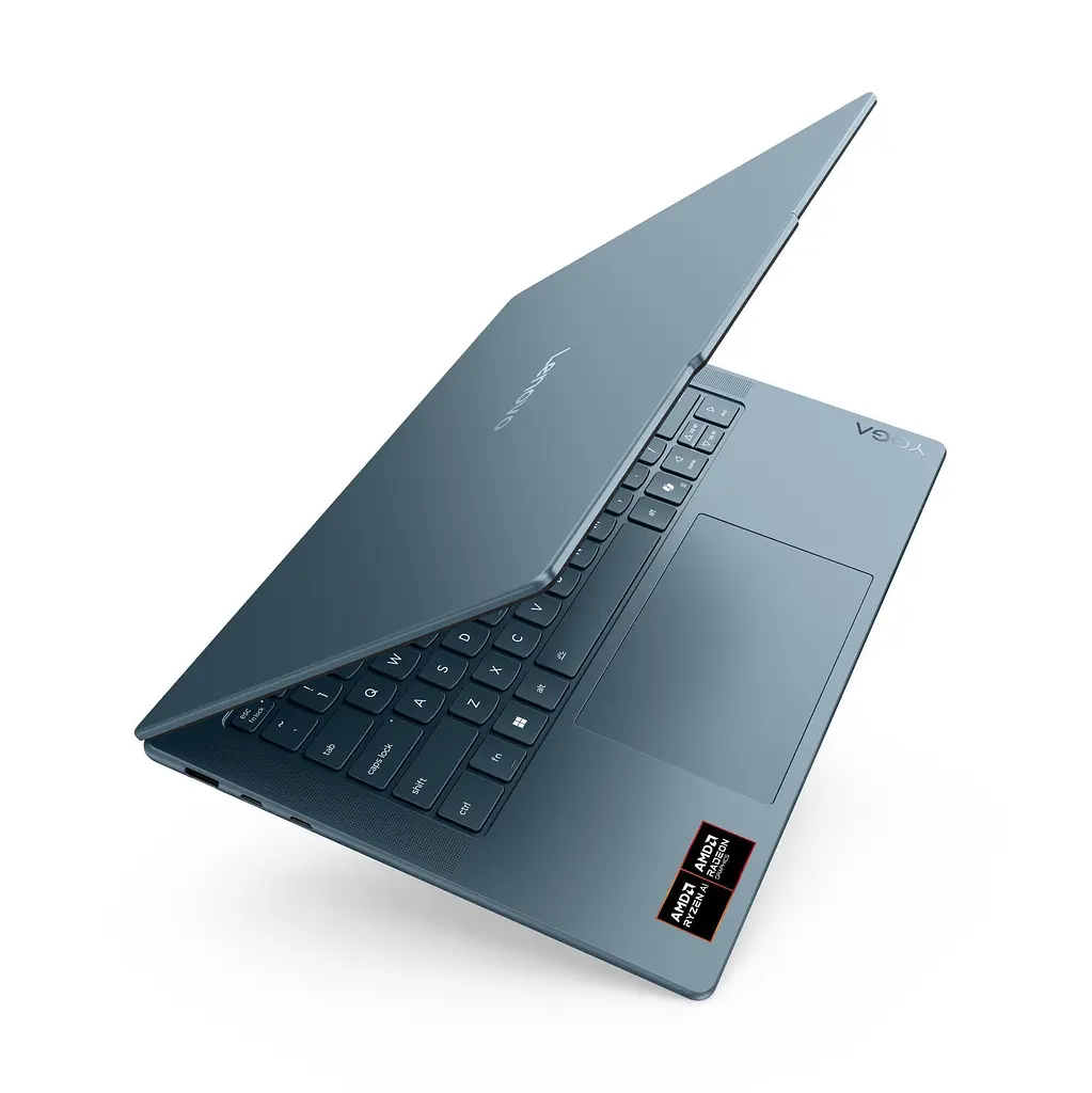 Ноутбук Lenovo Yoga Pro 7 14ASP10, (83LX000CRM), AMD Ryzen AI 9365 до 5,0 ГГц, 14,5" 3K, 32 ГБ, 1 ТВ, AMD Radeon 880M, Windows 11 Home, Tidal Teal - фото 10