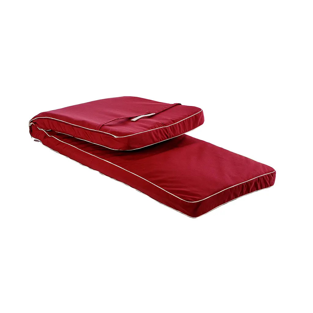 Матрас для шезлонга Ost-Fran Lisa бордовый однотонный, 2933, 192x60х8см - фото 2