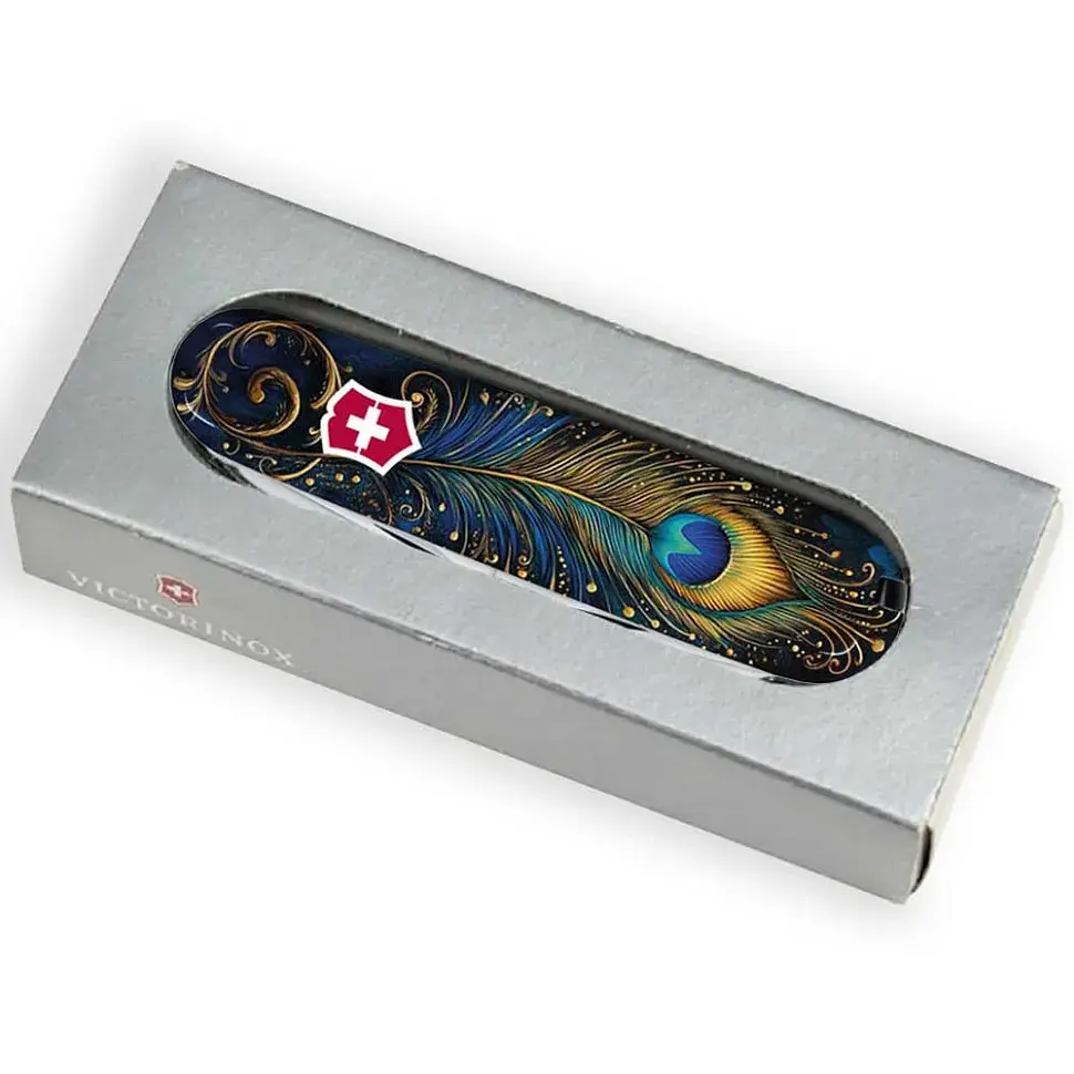 Складаний ніж Victorinox HUNTSMAN DESIGN Дивовижне перо - фото 5