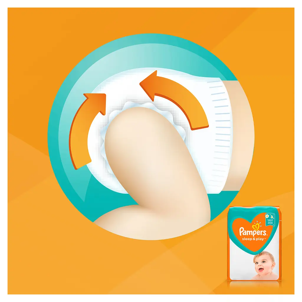Подгузники Pampers Sleep&Play 3 (6-10 кг), 78 шт. - фото 6