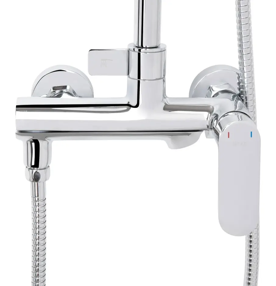 Душова система універсальна Qtap Evia Chrome з виливом QTEVI111CRM47583 - фото 3