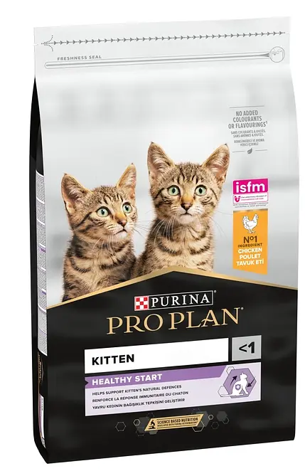 Сухий корм Purina Pro Plan Kitten <1 Healthy Start для кошенят з куркою 10 кг