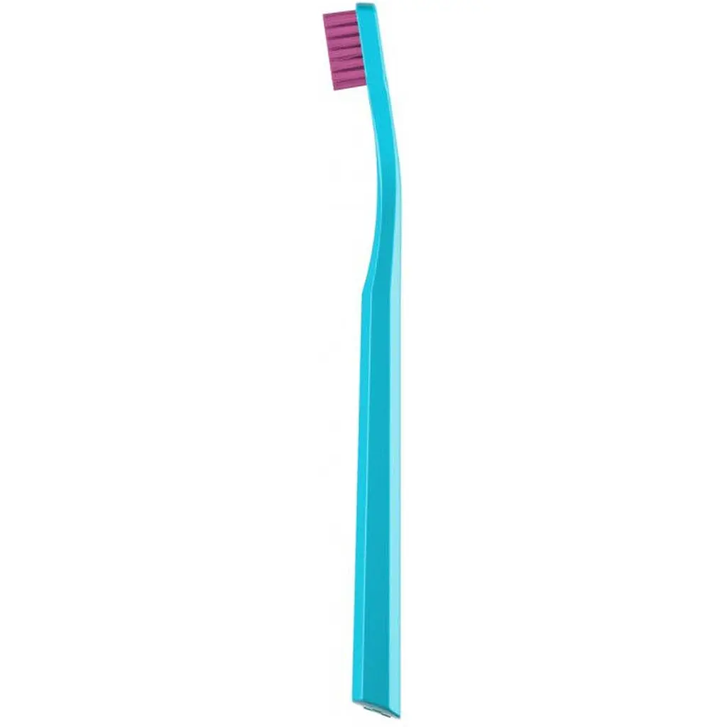 Зубная щетка детская Curaprox Smart Ultra Soft голубая с розовым  - фото 3