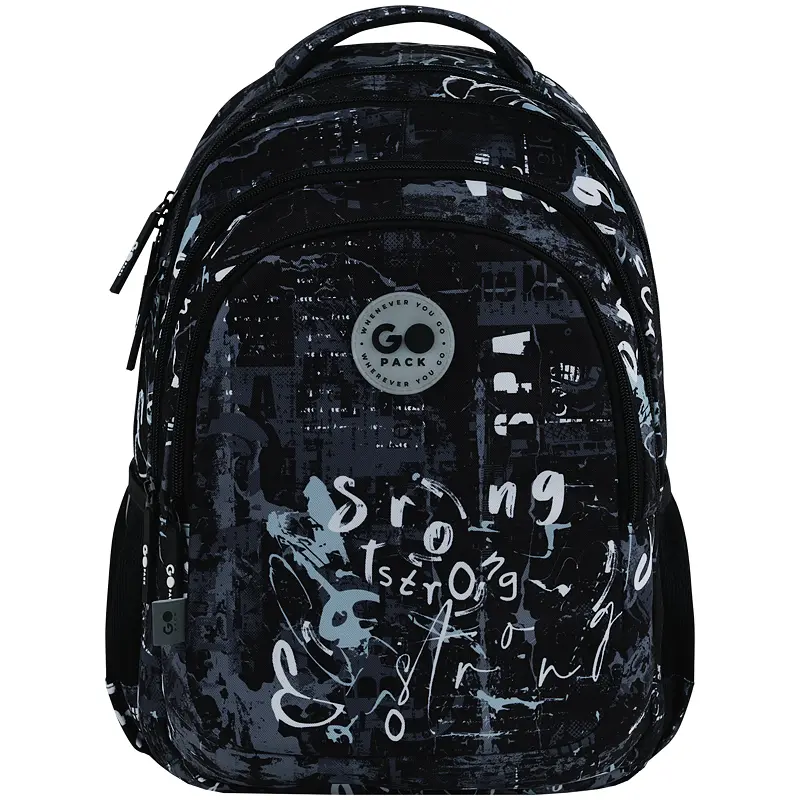 Рюкзак GoPack Teens 162L-4 Чорний (GO26-162L-4) - фото 3