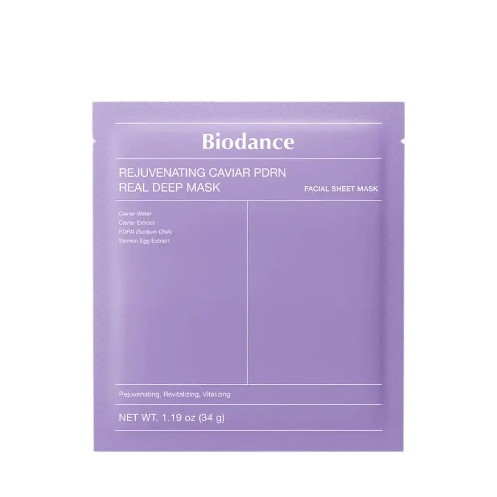 Омолоджувальна маска з ікрою та PDRN Biodance Rejuvenating Caviar PDRN Real Deep Mask 4 шт. - фото 2