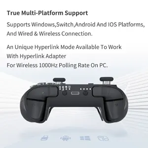 Геймпад GuliKit KK3 MAX NS39 KingKong 3 із тригерами на ефекті Холла для Windows Nintendo Switch Android iOS Чорний - фото 5