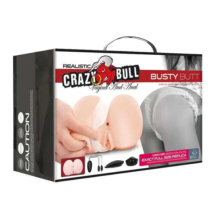 Мастурбатор Crazy Bull Busrty Butt Vagina and Anal - фото 2