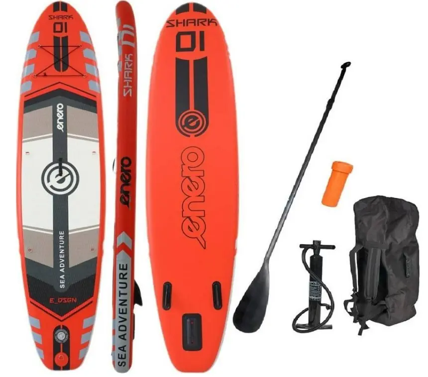 Надувна дошка SUP Enero SHARK 320 см з веслом - фото 2