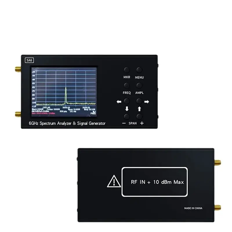 Аналізатор спектру RF сигналів 35 - 6200 МГц з трекінг-генератором Nectronix SA6 (101049) - фото 4