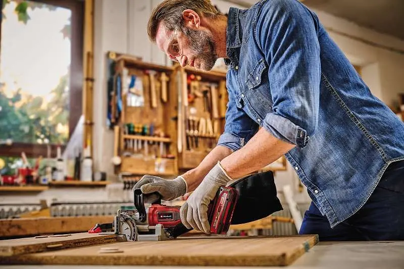 Фрезер ламельный аккумуляторный TE-BJ 18LI - Solo 18В Einhell teh0025543 - фото 9