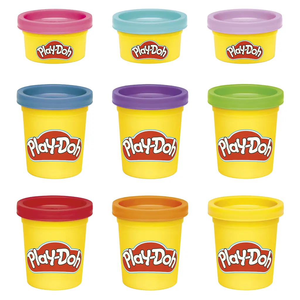 Набір пластиліну Hasbro Play-Doh Colorful Compound Garden 9 баночок (F7369_F7966) - фото 3