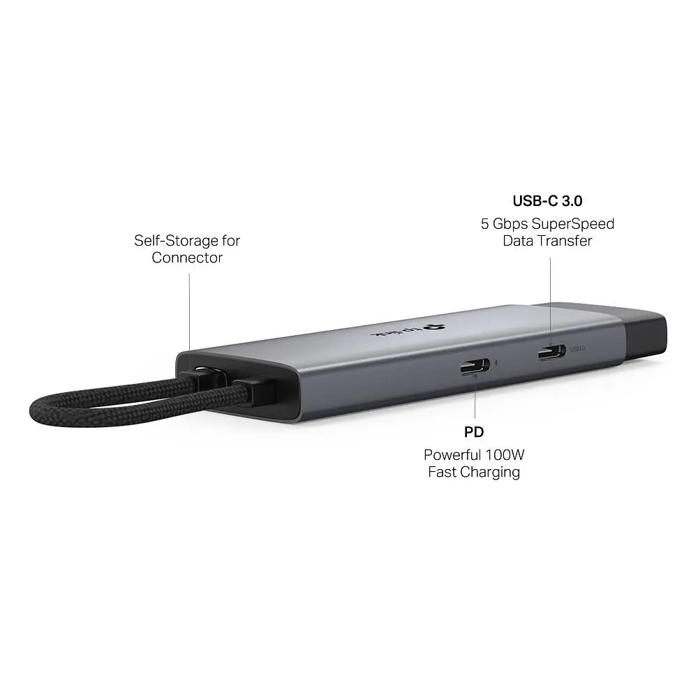 USB-Хаб TP-Link USB Type-C 5 в 1 (UH5020C) - фото 9