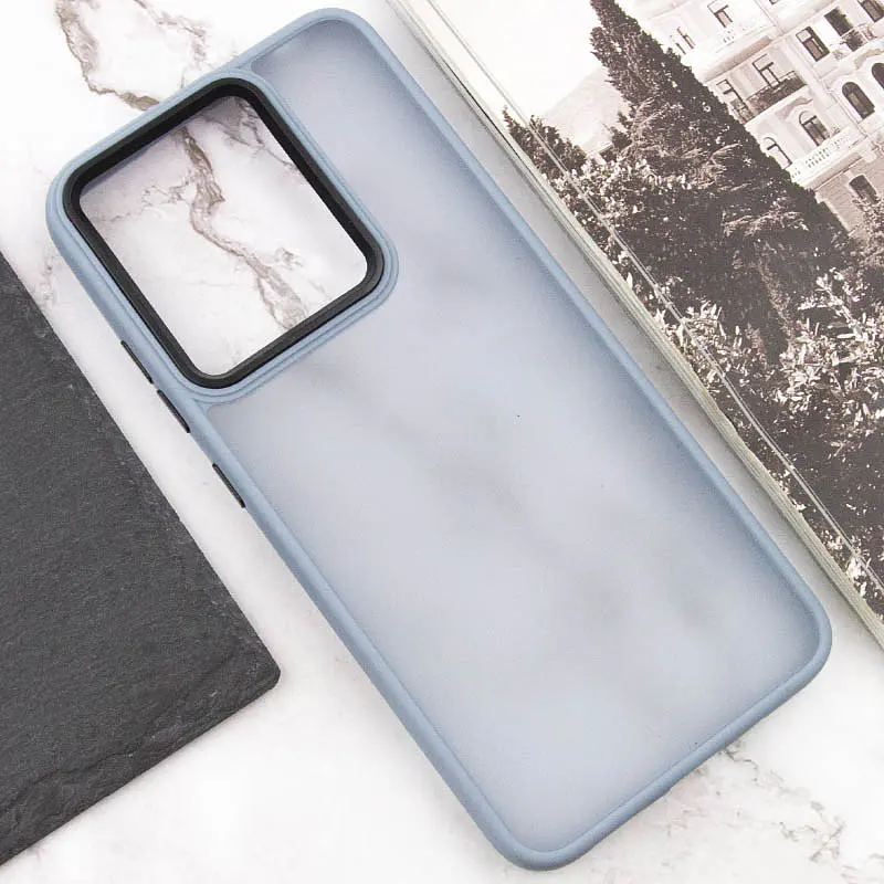 Чохол TPU+PC Lyon Frosted для Infinix Smart 9 4G / Hot 50i Sierra Blue - фото 4