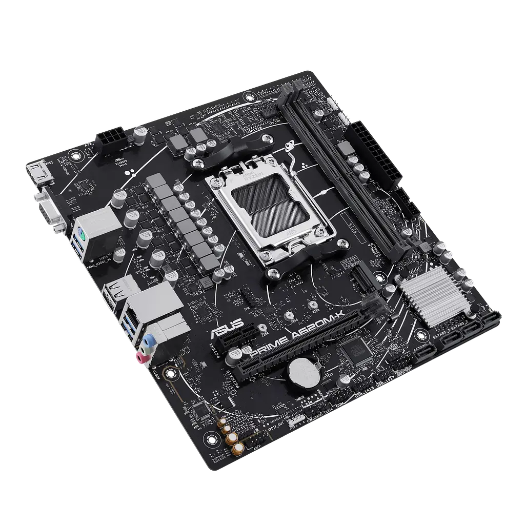 Материнська плата Asus A620M-K Prime Socket AM5 (PRIME A620M-K) - фото 3