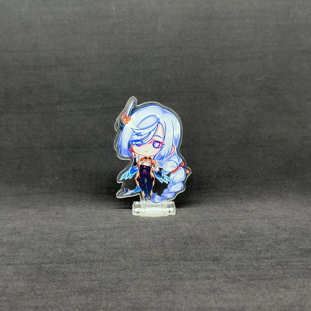 Акрилова колекційна фігурка Геншин Імпакт - Genshin Impact Chibi Шень Хе 10 см - фото 2