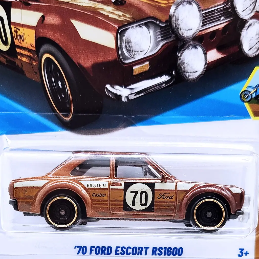 Базова машинка Hot Wheels HW Dirt '70 Ford Escort RS1600 коричнева (5785) JJK08 - фото 3