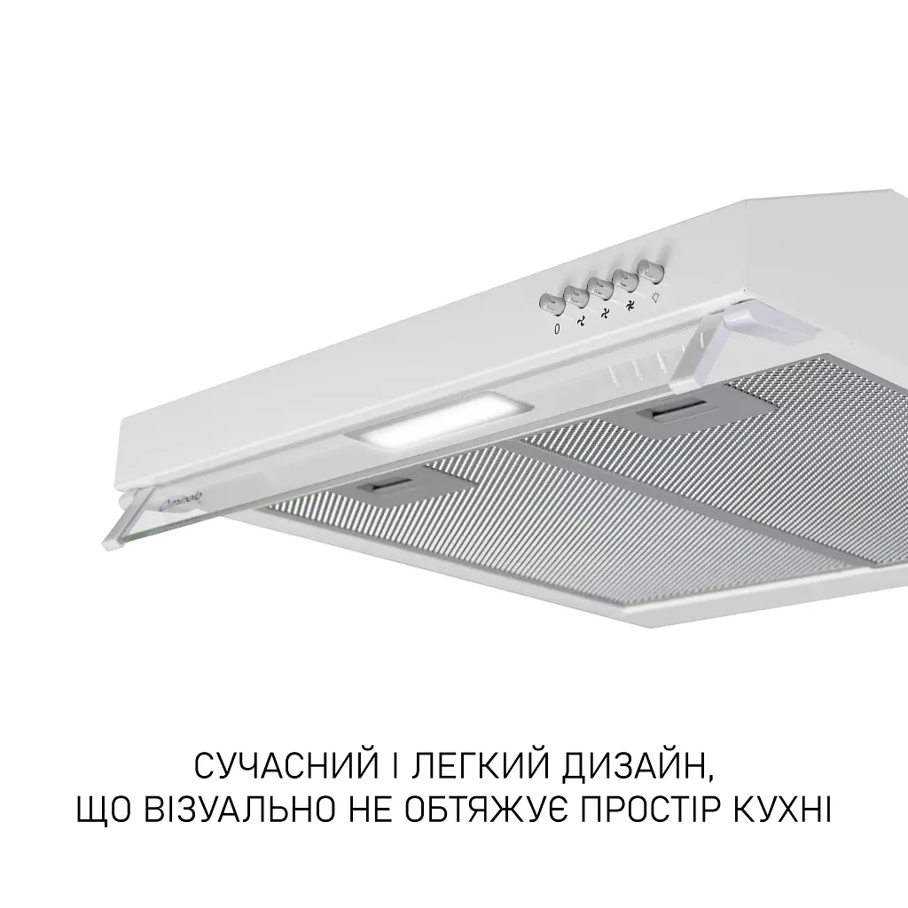Витяжка плоска Minola HPL 622 WH - фото 10