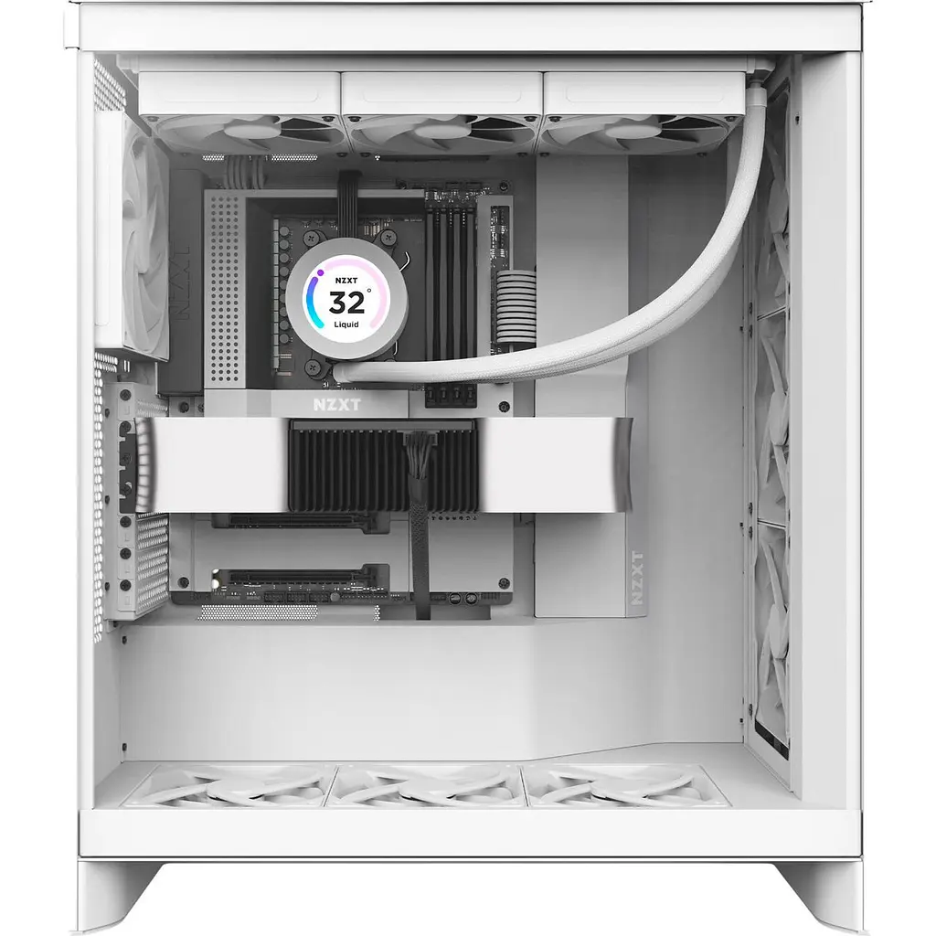 Корпус NZXT H7 Flow White (CM-H72FW-01) [146835] - фото 9