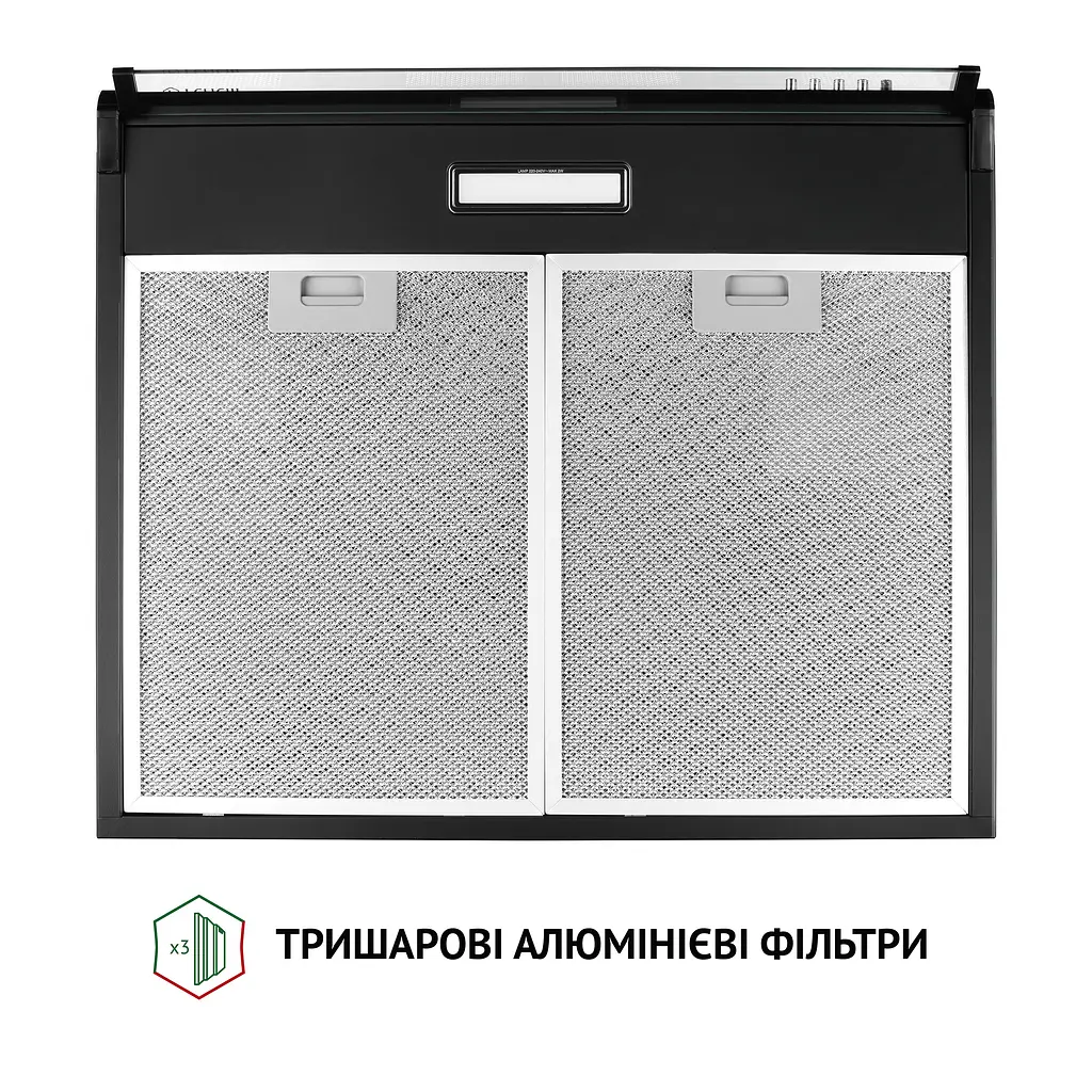 Витяжка плоска PERFELLI PL 6144 BL LED - фото 7