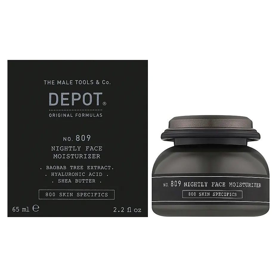 Крем нічний Depot No.809 зволожуючий для обличчя 65 мл - фото 2