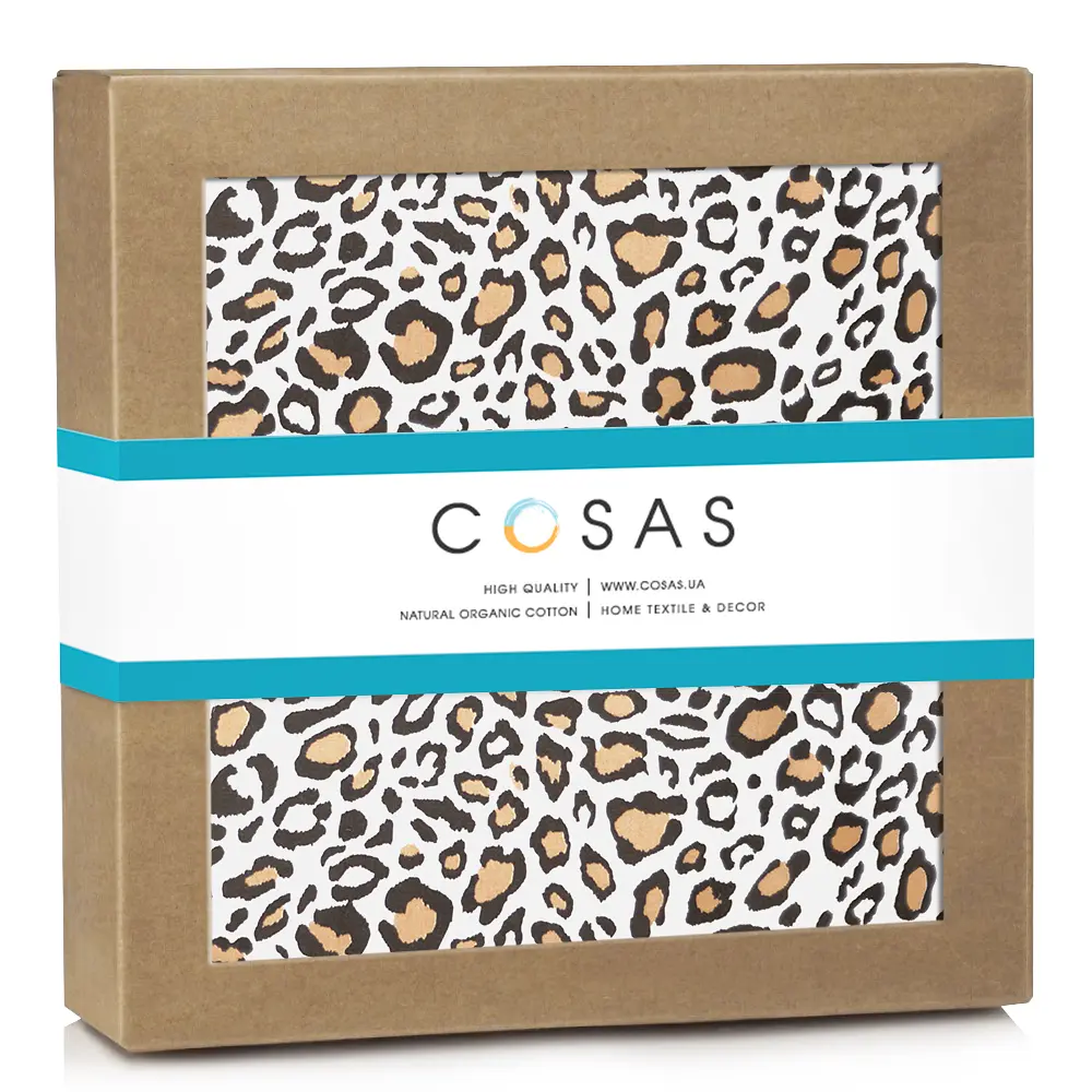 Багаторазова непромокаюча пелюшка 70х120 DIAPER LEOPARD COSAS (4822052089705)