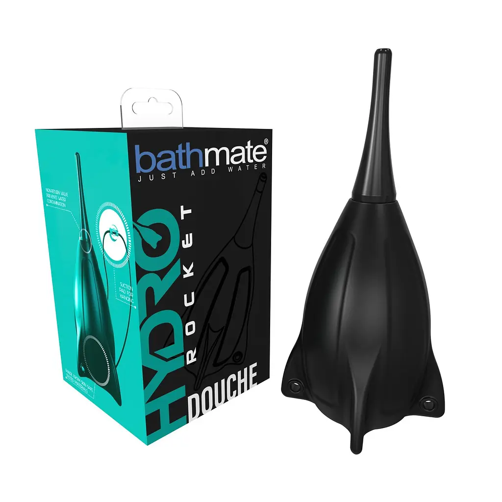 Анальний душ із зворотним клапаном Bathmate Hydro Rocket Douche, 325 мл - фото 4