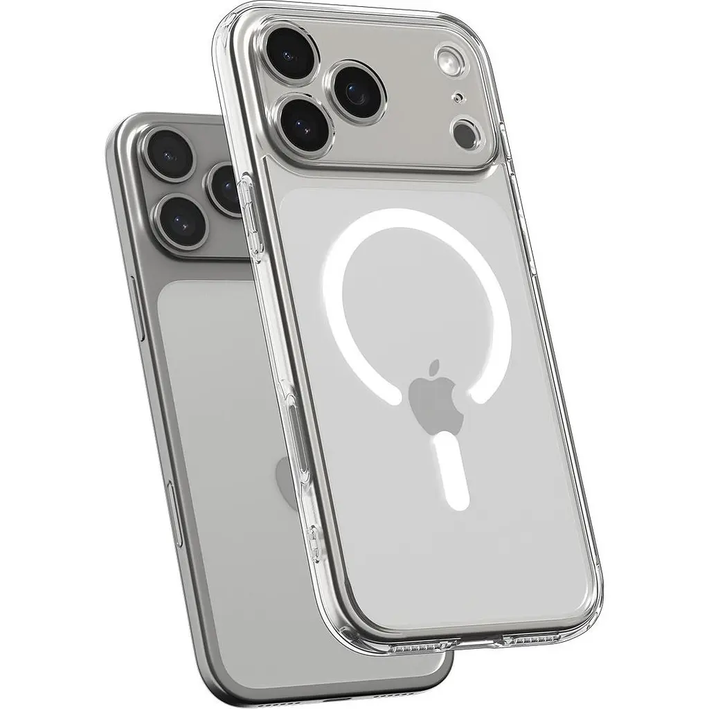 Чохол Spigen Ultra Hybrid with MagSafe для Apple iPhone 17 Pro Clear White (ACS10346) [152027] - фото 5