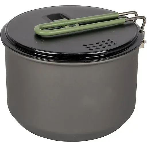 Каструля Bo-Camp Explorer Hard Anodized Grey/Green 1 л (2200236) - фото 2