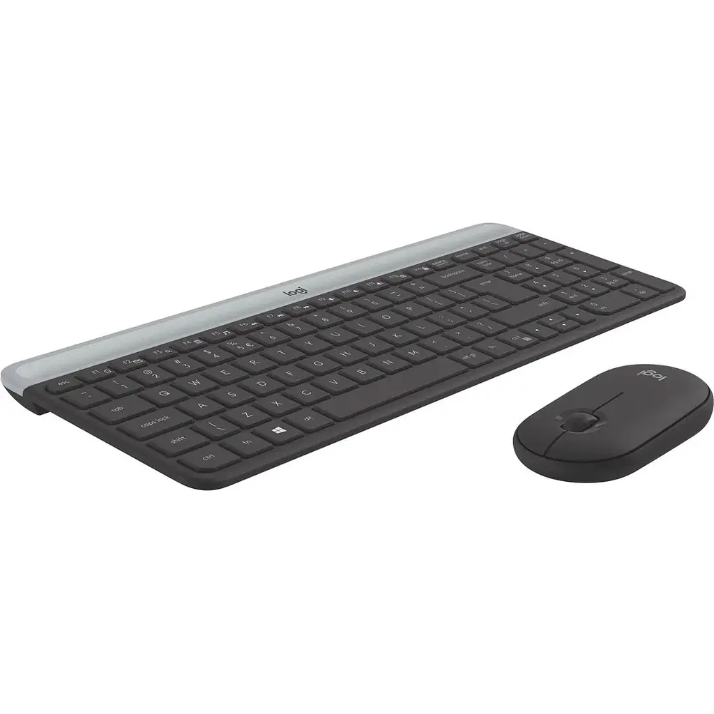 Комплект клавиатура + мышь Logitech MK470 Wireless Slim Graphite [920-009206\920-009204] [80788] - фото 4