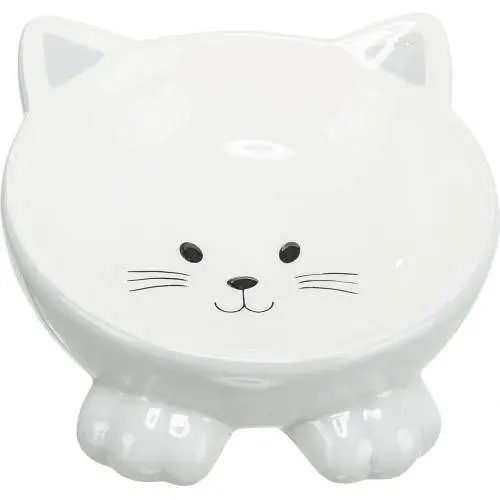 Миска Trixie Котик для котів ергономічна керамічна 14 см 150 мл - фото 3