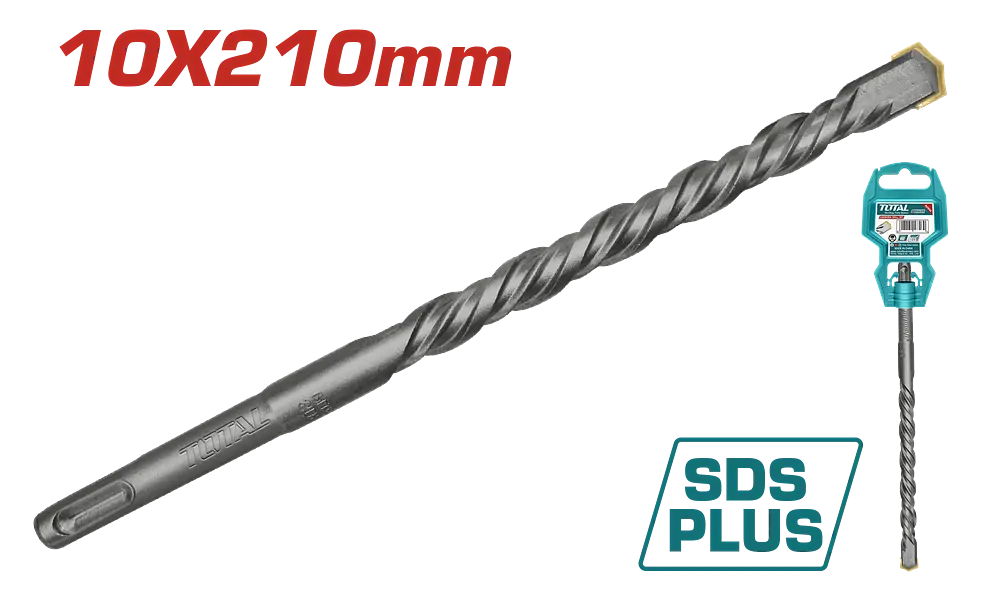 Бур TOTAL TAC311003 SDS plus 10x210мм (7090242)
