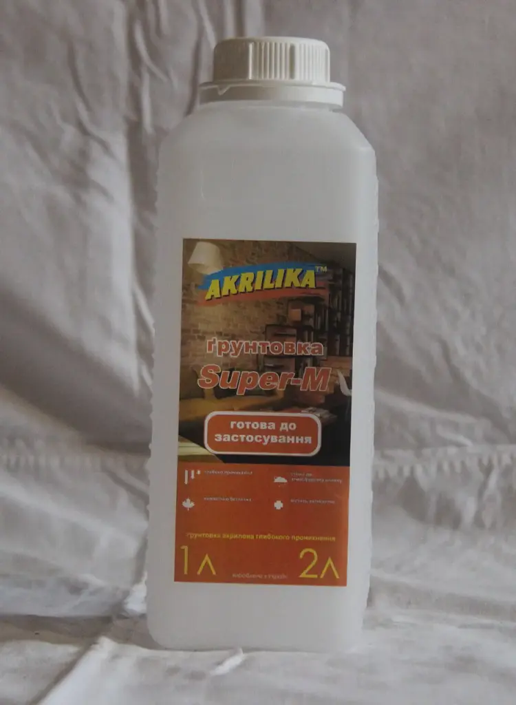 Грунтовка Akrilika акриловая глубокого проникновения 2 л - фото 2