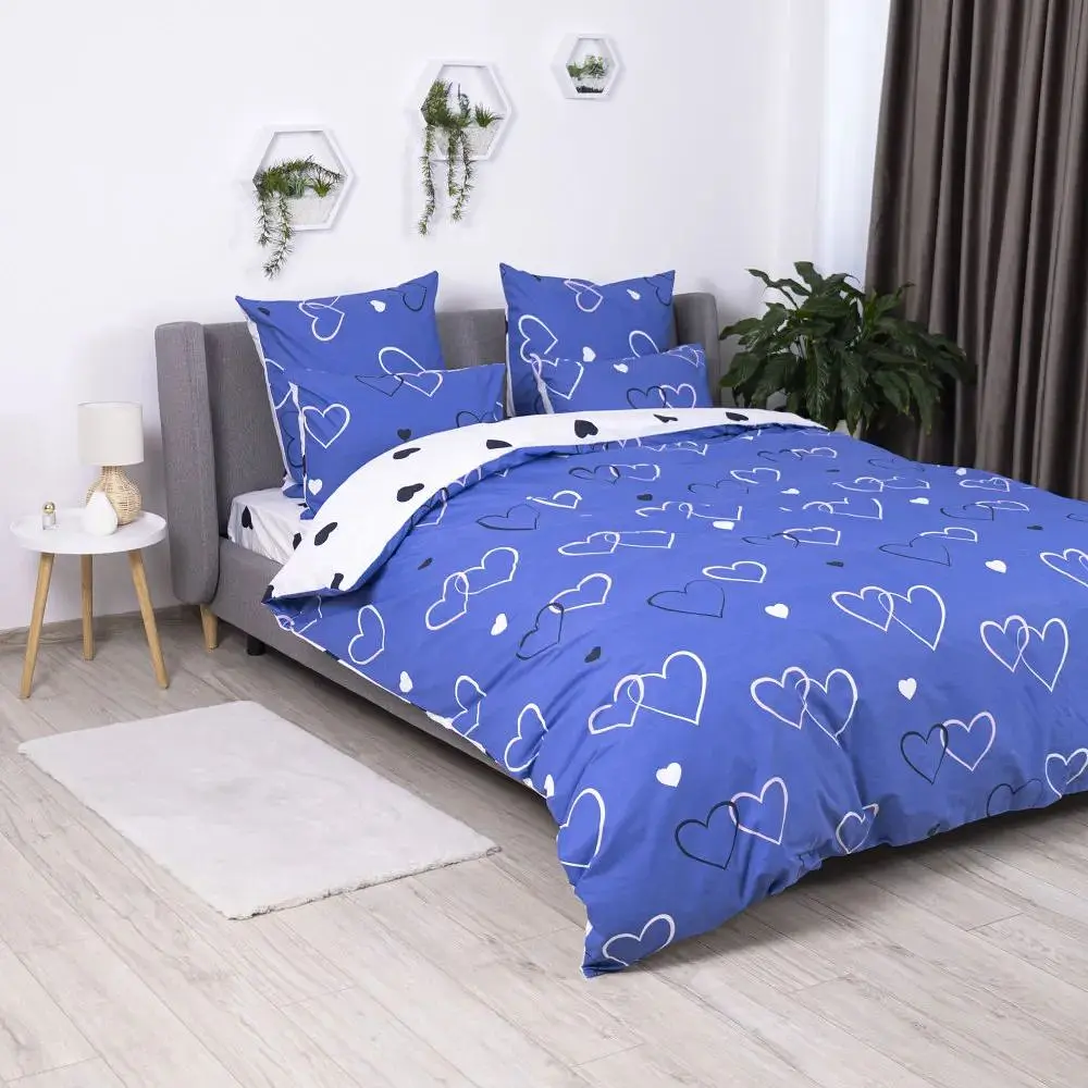 Комплект постельного белья ТЕП Navy Blue Love 31 евро (2-00880_24497) - фото 2