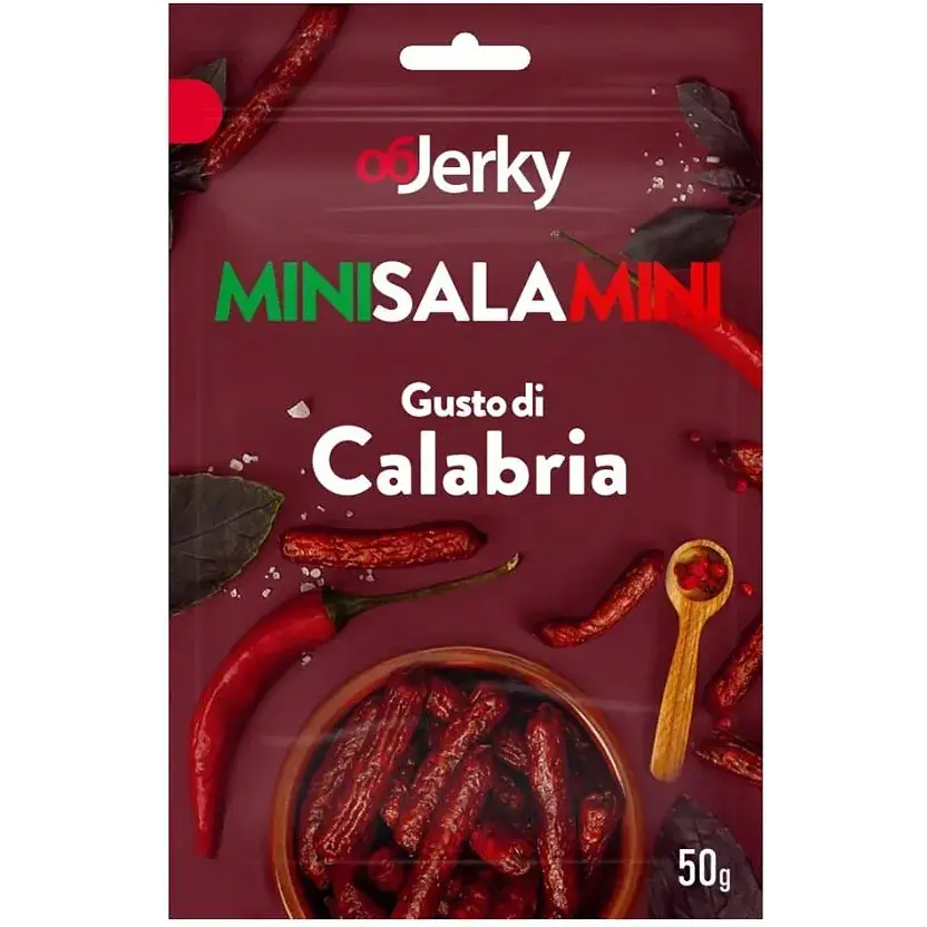 Ковбаски сиров'ялені Objerky Salamini Picante 50 г