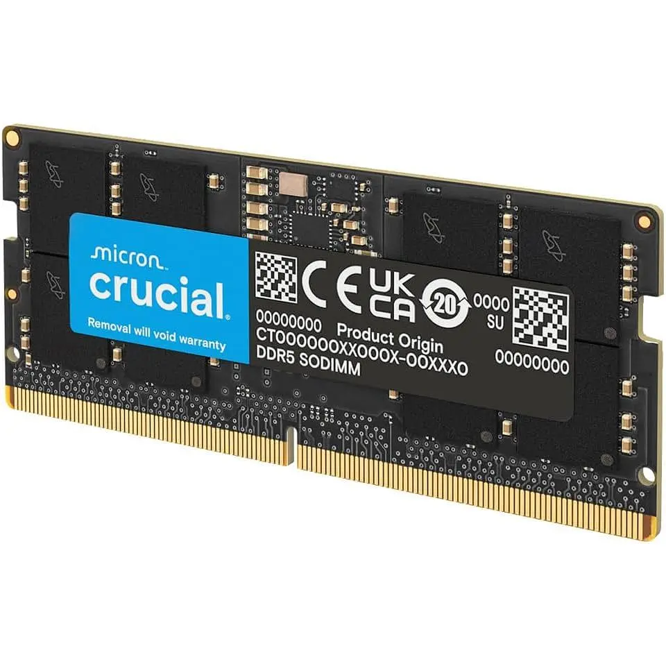 Модуль пам'яті DDR5 Crucial 2x64GB 5600MHz Black (CT2K64G56C46S5) [173658] - фото 2