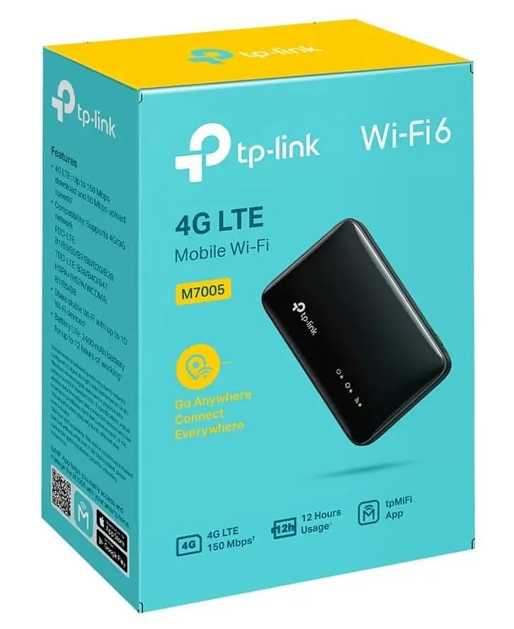 Мобільний LTE маршрутизатор, M7005 TP-LINK - фото 9