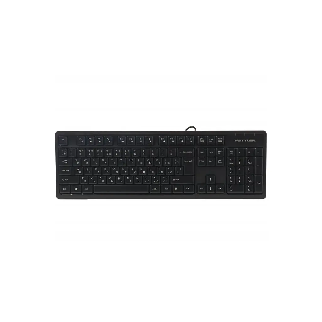 Клавіатура A4Tech FK12 USB UA Black (4711421003148)