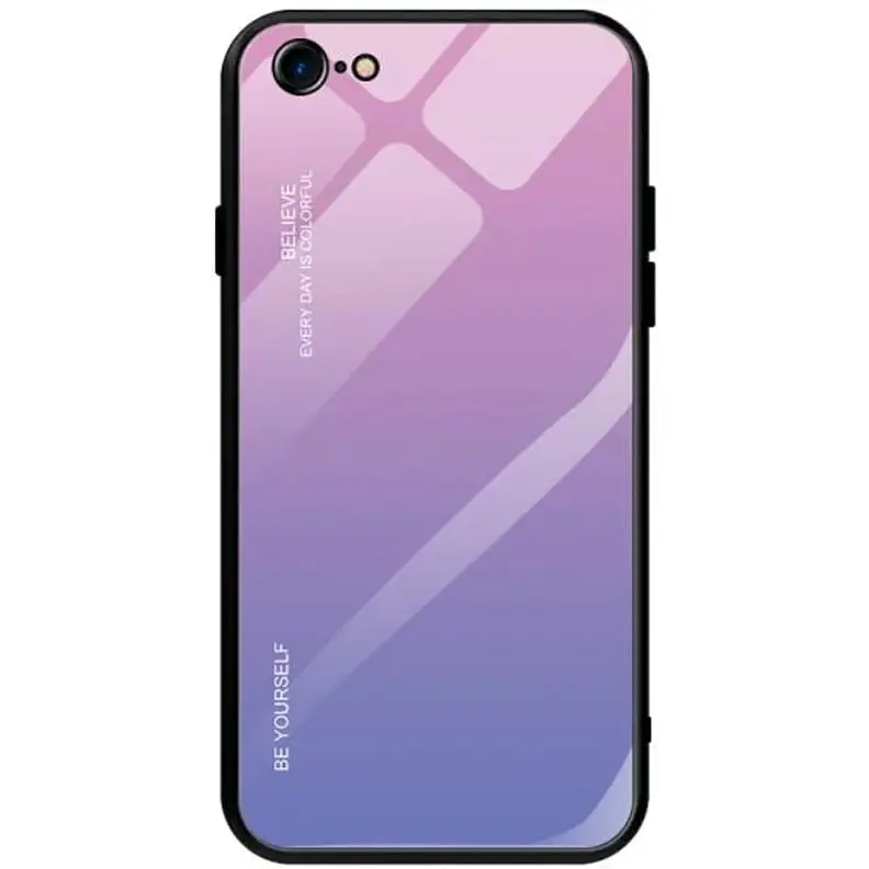 Чохол-накладка Toto Gradient Glass Case Apple iPhone 6 Plus/6S Plus Lilac - фото 2