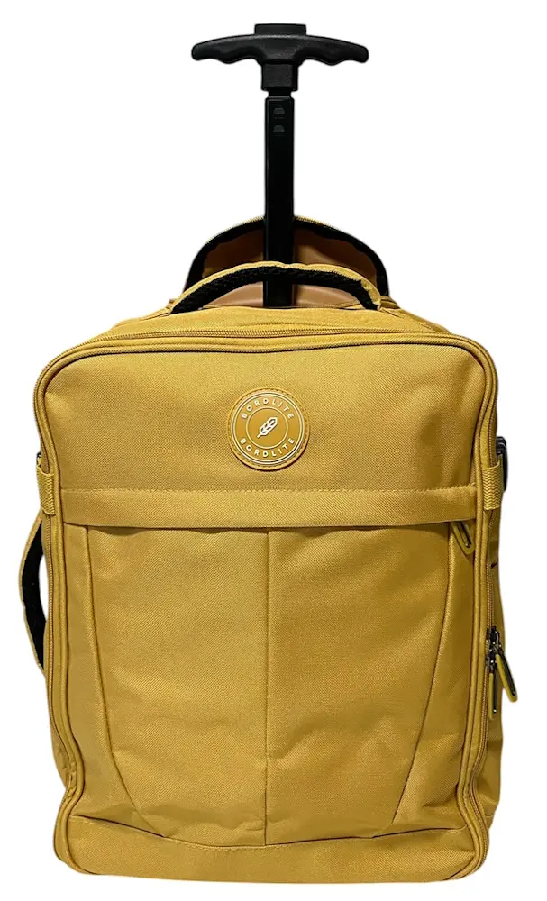 Валіза Bordlite JBTB130 mini XS 40×30×20 см Жовтий - фото 8