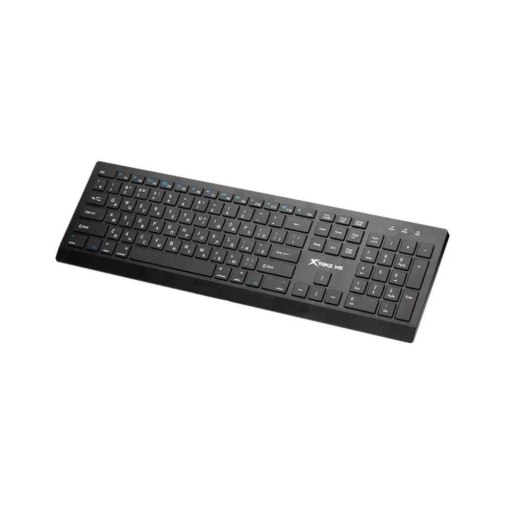 Комплект Xtrike ME MK-208W Wireless UA Black (MK-208WUA) - фото 3