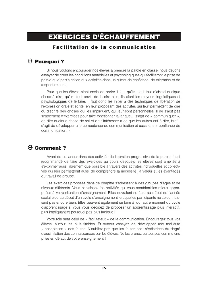 Pratiques de classe - Jouer, Communiquer, Apprendre - фото 4