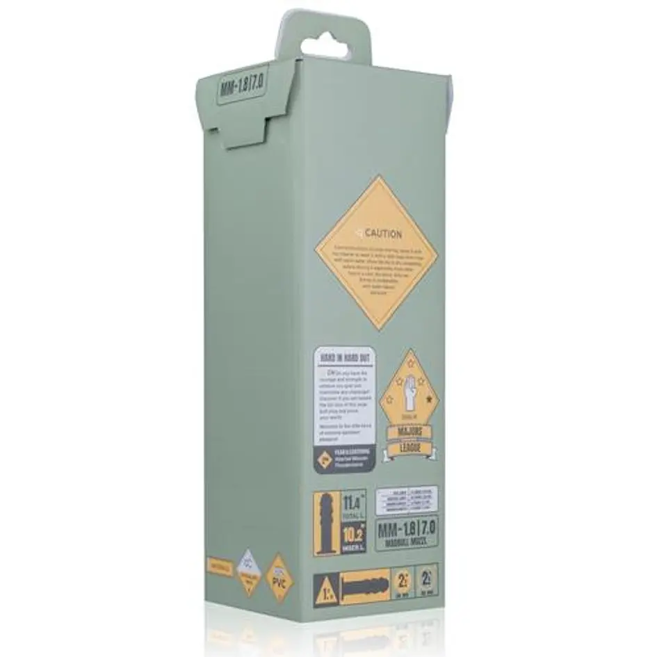 Анальная пробка Buttr Majors League 28.9 см (черный) - фото 5